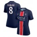 Paris Saint-Germain Fabian Ruiz #8 Hjemmedrakt Dame 2024-25 Kortermet